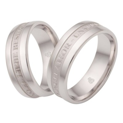 Hõbedast abielusõrmus Nr. 15-13