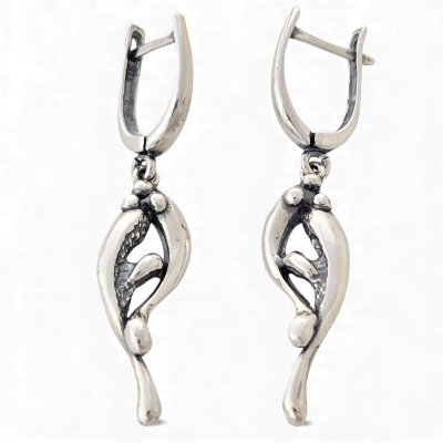 Hõbekõrvarõngad Nr. 402