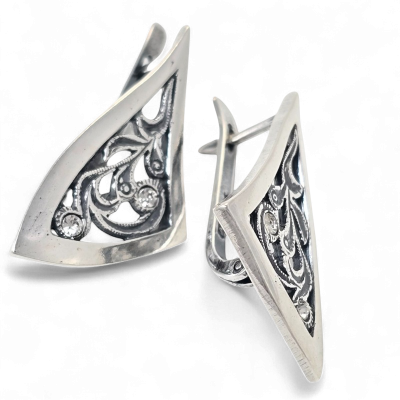 Hõbekõrvarõngad Nr. 1026