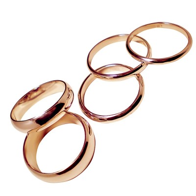 Kullast abielusõrmus Nr. 1001