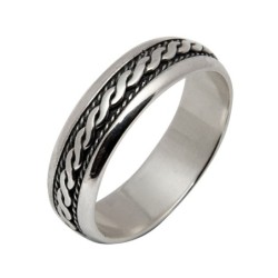 Hõbedast abielusõrmus Nr. 803