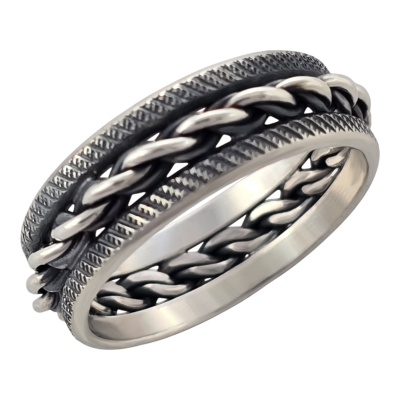 Hõbedast abielusõrmus Nr. 916