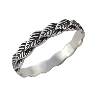 Hõbedast abielusõrmus Nr. 942